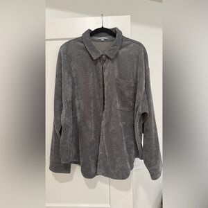 Gray Corduroy Women's Jacket